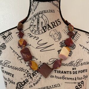 JAY KING DTR Vintage Large Sterling Mookaite Necklace